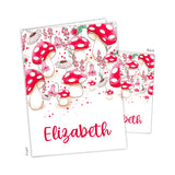 Mushroom Personalized 2-Pocket Folder