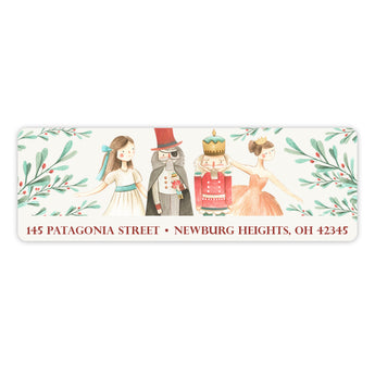 Nutcracker Return Address Labels • Self Adhesive Stickers