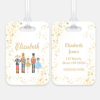 Nutcracker Ballet Luggage Bag Tag