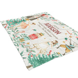 Nutcracker with Role & Show Minky Blanket Personalized Custom