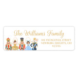 Nutcracker Return Address Labels • Self Adhesive Stickers