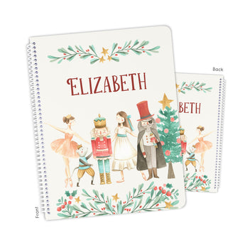 Nutcracker Personalized Notebook or Sketchbook