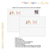 Nutcracker Return Address Labels • Self Adhesive Stickers