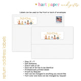 Nutcracker Return Address Labels • Self Adhesive Stickers