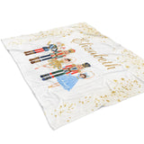 Nutcracker Minky Blanket Personalized Custom