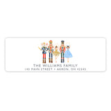 Nutcracker Return Address Labels • Self Adhesive Stickers