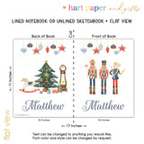 Nutcracker Personalized Notebook or Sketchbook