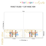 Nutcracker Ballet Personalized 2-Pocket Folder