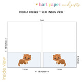 Otter Personalized 2-Pocket Folder