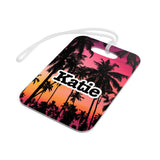 Palm Trees Luggage Bag Tag