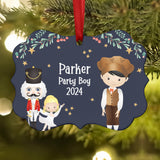 Party Boy Girl Teen Cavalier Hans Fritz • Nutcracker Christmas Ornament Personalized Custom Holiday Decor Gift Boy Girl Ballerina Ballet