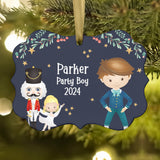 Party Boy Girl Teen Cavalier Hans Fritz • Nutcracker Christmas Ornament Personalized Custom Holiday Decor Gift Boy Girl Ballerina Ballet