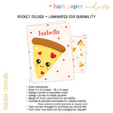 Pizza Personalized 2-Pocket Folder
