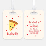Pizza Luggage Bag Tag