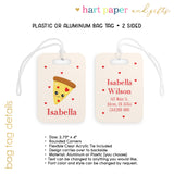 Pizza Luggage Bag Tag