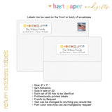 Planets Solar System Return Address Labels • Self Adhesive Stickers