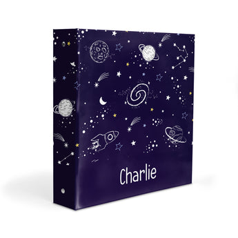 Solar System Planets Personalized 2" 3 Ring Binder