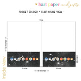 Planets Personalized 2-Pocket Folder