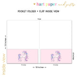 Horse Personalized 2-Pocket Folder