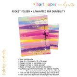 Rainbow Personalized 2-Pocket Folder