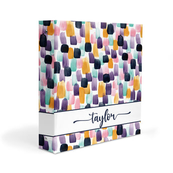 Rainbow Personalized 2" 3 Ring Binder