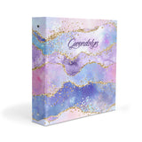 Galaxy Rainbow Stars Personalized 2" 3 Ring Binder