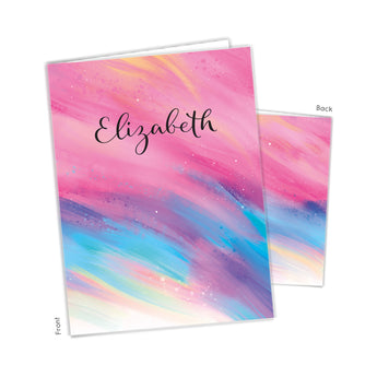 Rainbow Personalized 2-Pocket Folder