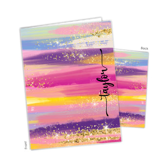 Rainbow Personalized 2-Pocket Folder