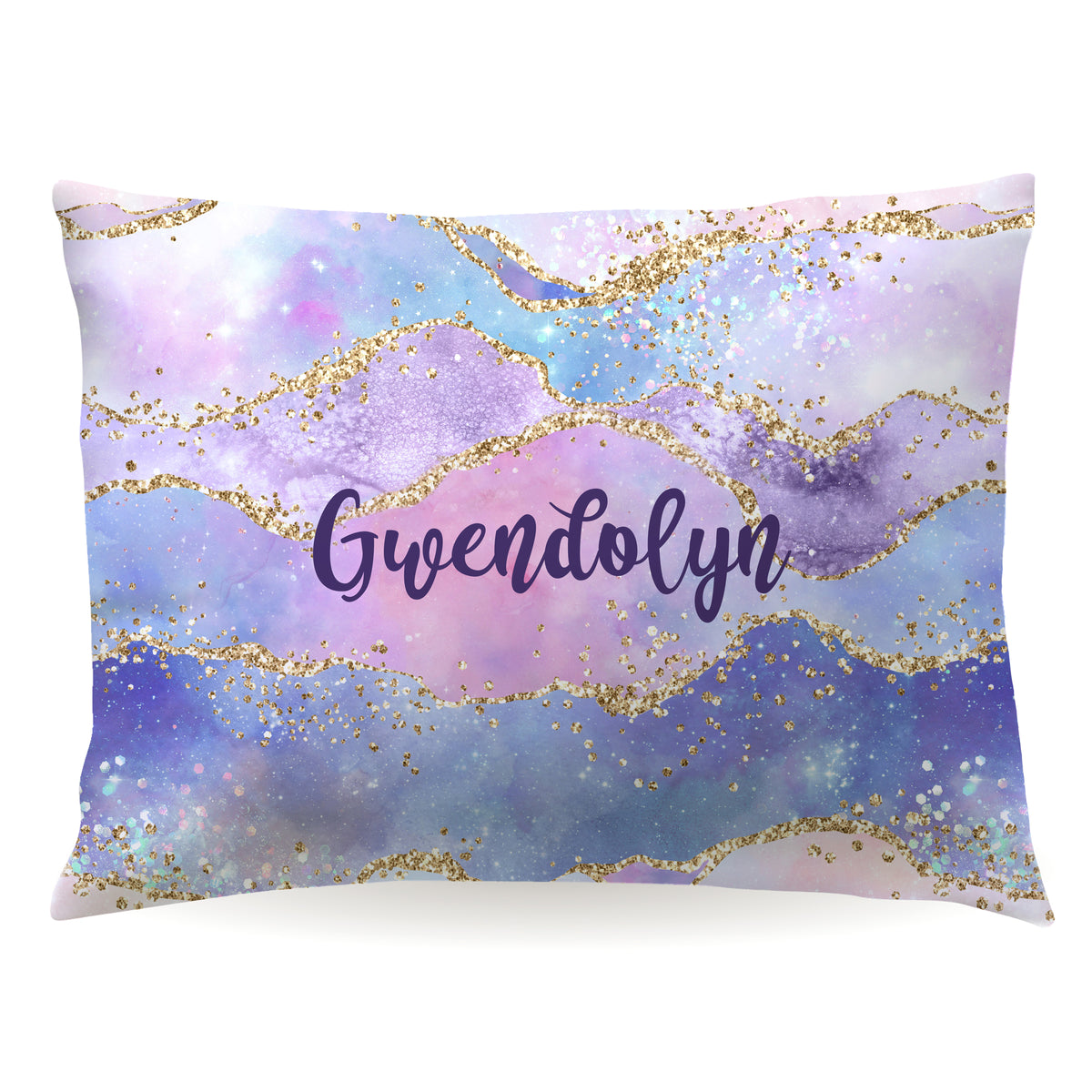 Galaxy Stars Space Celestial Personalized Custom Pillowcase • Standard or Toddler Size