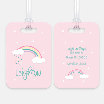 Rainbow Sky Luggage Bag Tag
