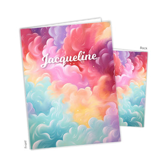 Rainbow Personalized 2-Pocket Folder