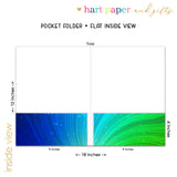 Rainbow Personalized 2-Pocket Folder