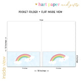 Rainbow Personalized 2-Pocket Folder