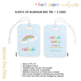 Rainbow Sky Luggage Bag Tag