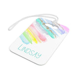 Rainbow Luggage Bag Tag