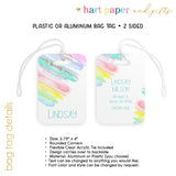 Rainbow Luggage Bag Tag