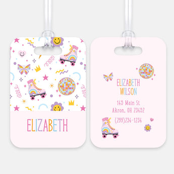 Roller Skate Sports Luggage Bag Tag