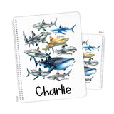 Shark Personalized Notebook or Sketchbook
