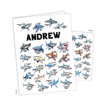 Shark Personalized 2-Pocket Folder