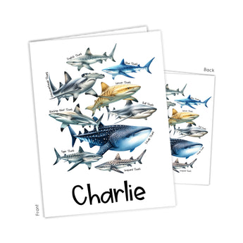 Shark Personalized 2-Pocket Folder