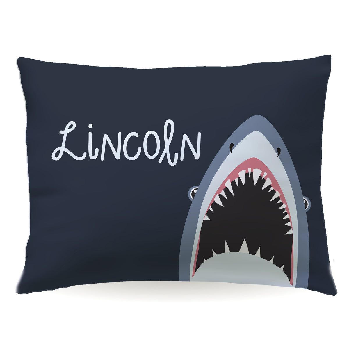Shark Personalized Custom Pillowcase • Standard or Toddler Size