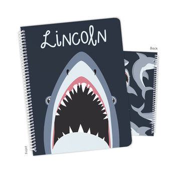 Shark Personalized Notebook or Sketchbook