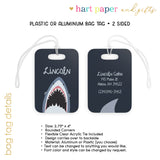 Shark Luggage Bag Tag