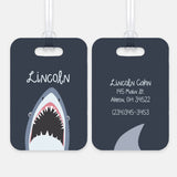 Shark Luggage Bag Tag