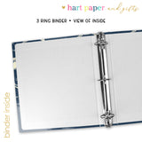 Shark Personalized 2" 3 Ring Binder