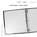 Spider Personalized 2" 3 Ring Binder