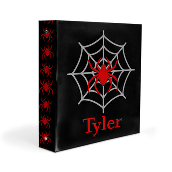 Spider Personalized 2" 3 Ring Binder