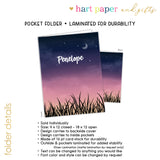 Field Personalized 2-Pocket Folder
