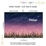 Field Personalized 2-Pocket Folder