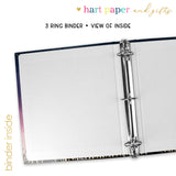 Field Personalized 2" 3 Ring Binder